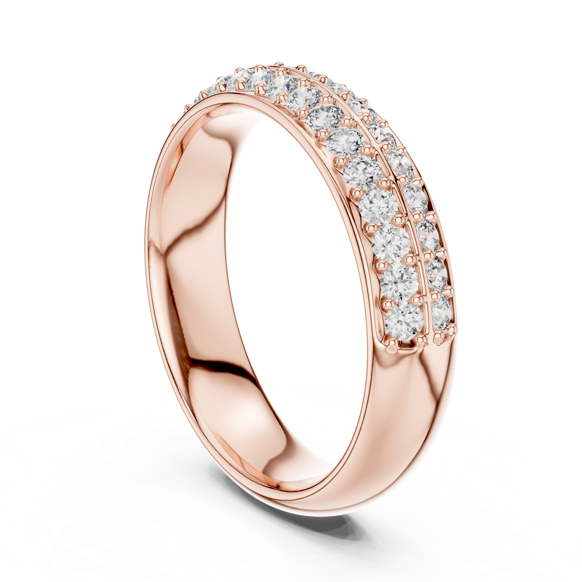 Elegant Diamond Band Ring