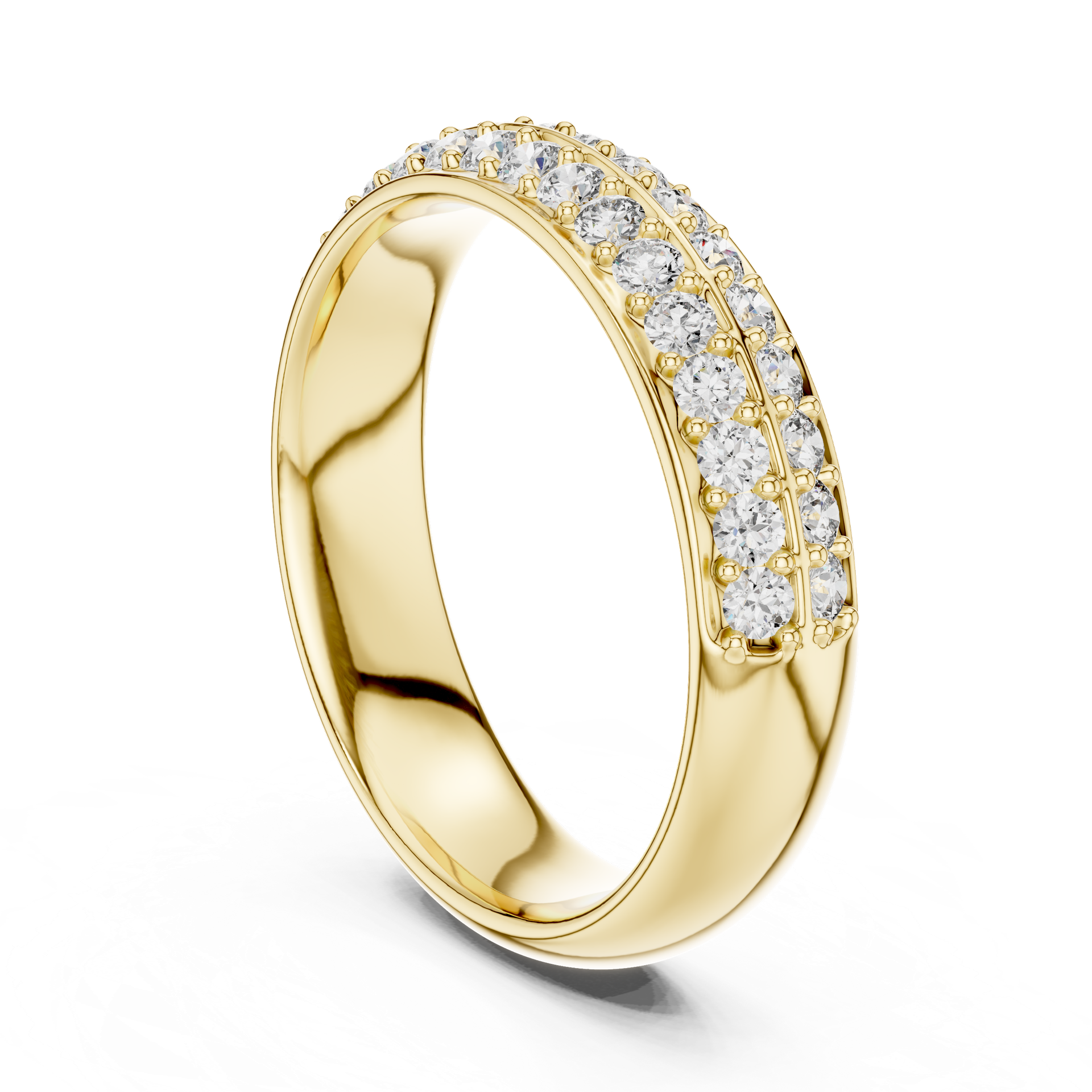 Elegant Diamond Band Ring