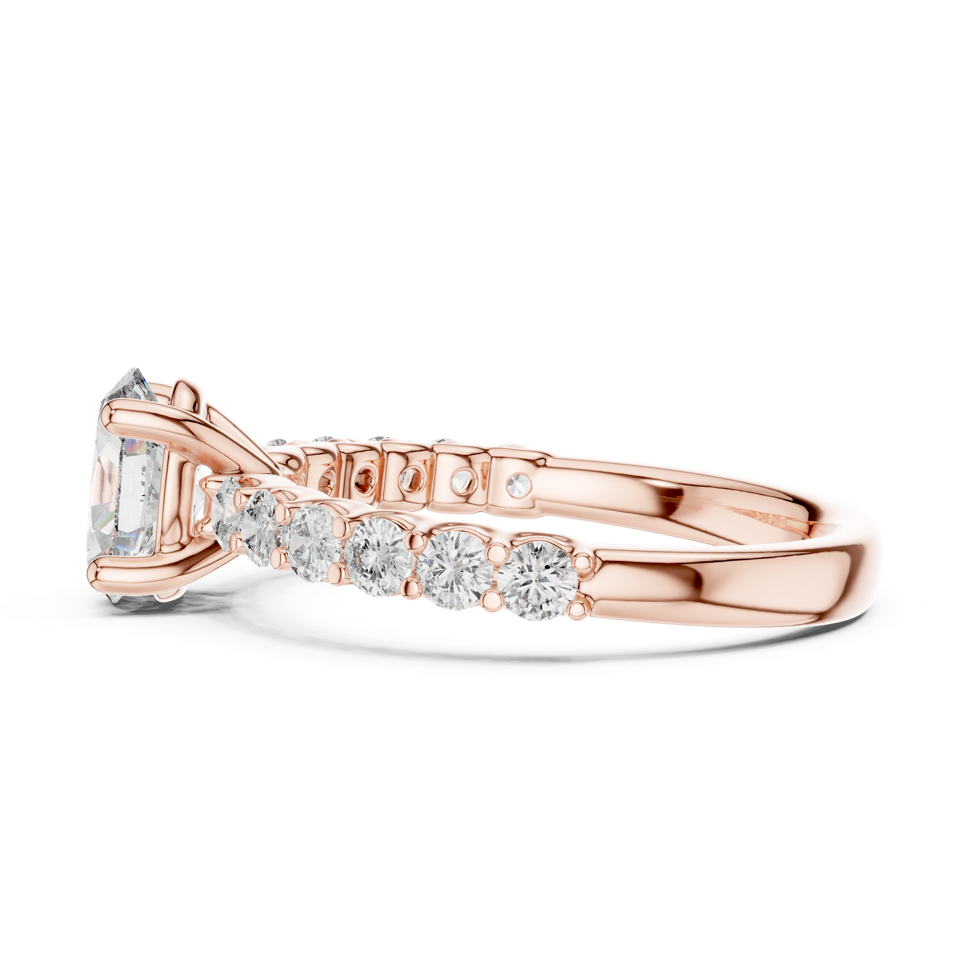 Oval Cut Diamond Ring