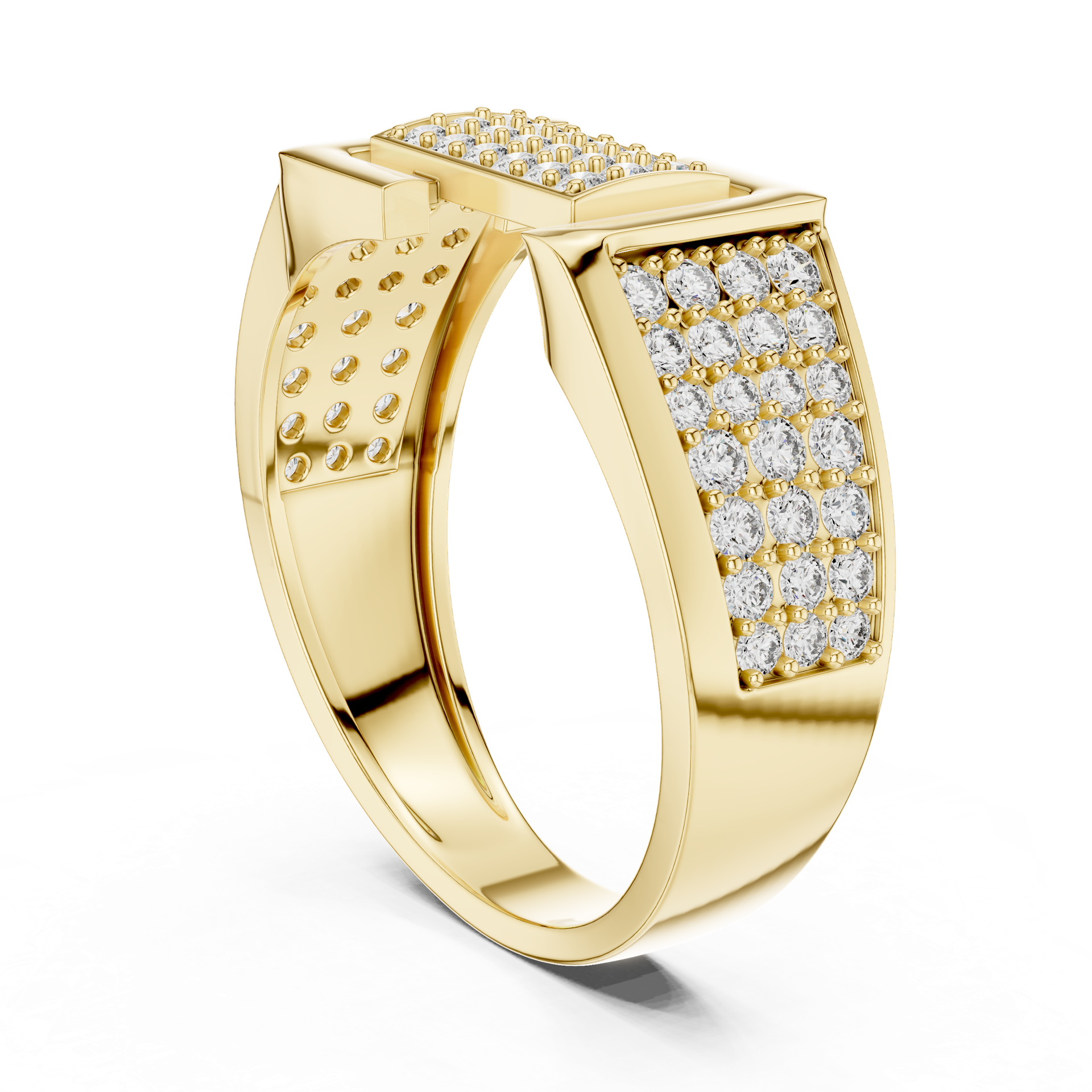 Diamond Statement Ring | Gold, Platinum & Silver | Fine Jewelry | THE DIAMOWN