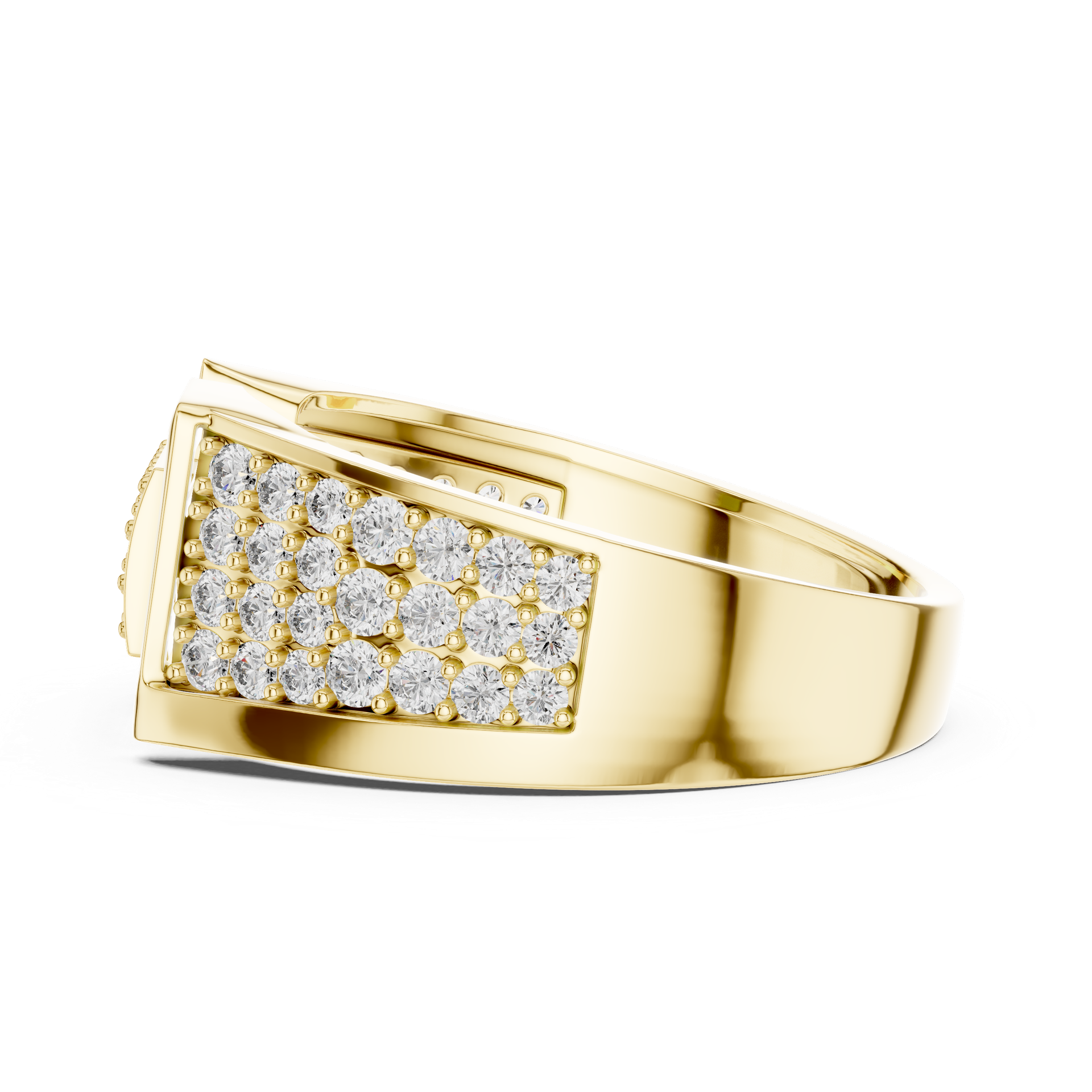 Diamond Statement Ring | Gold, Platinum & Silver | Fine Jewelry | THE DIAMOWN view 4