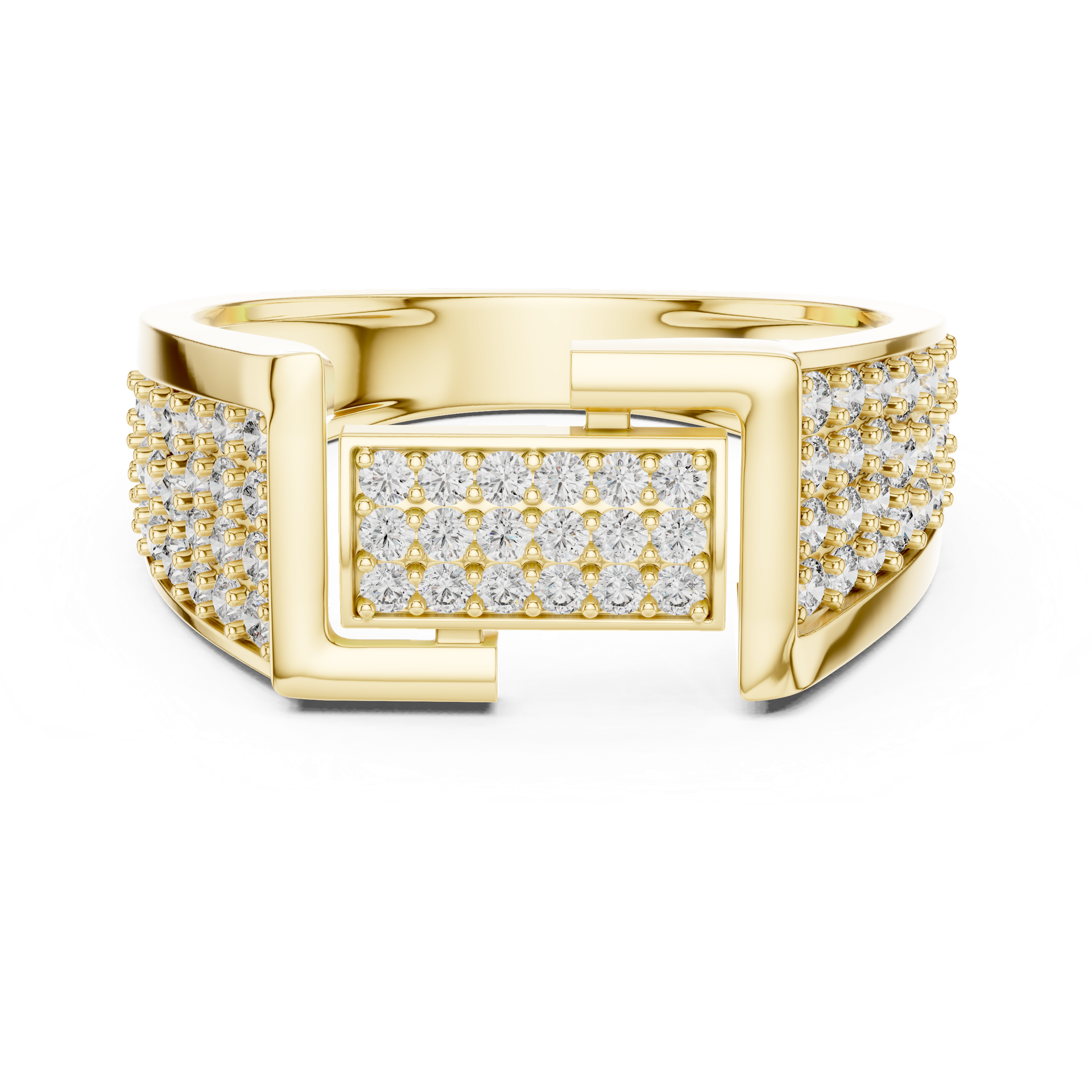 Diamond Statement Ring | Gold, Platinum & Silver | Fine Jewelry | THE DIAMOWN view 3